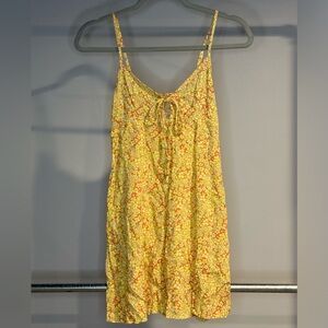 Yellow Floral Dress from Wild Fable
